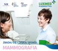 Zaproszenie na badanie mammograficzne w Ząbkach 21 sierpnia