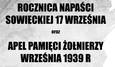 Zaproszenie na uroczystości 17 września
