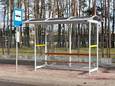 Zamontowano cztery nowe wiaty przystankowe.