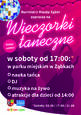 Zaproszenie na Wieczorek taneczny i atrakcje dla dzieci 31.08.