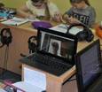 Video konferencja między uczniami SP3 a Szkołą w Austrii