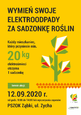 Wymień swoje elektroodpady za sadzonkę roślin