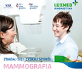 Zapraszamy na bezpłatne badania mammograficzne