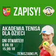 Dni otwarte UKS Rakietą Ząbki- Ruszyły Zapisy do Akademii Tenisa dla Dzieci