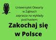 Zaproszenie na wykłady Uniwersytetu Otwartego w Ząbkach