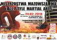 Zaproszenie na Otwarte Mistrzostwa Mazowsza FMA i All Style Martial Arts Semi Contact 24.02.
