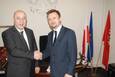 Ambasador Gruzji z wizytą w Ząbkach