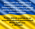 Miasto Ząbki rozpoczyna zbiórkę dla ofiar wojny i uchodźców z Ukrainy. Jak pomóc?