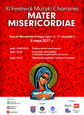 Zaproszenie na XI Festiwal Muzyki Chóralnej MATER MISERICORDIAE