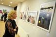 Podziwiano wystawę fotografii uczestników warsztatów