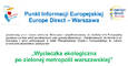 Konkurs plastyczno- przyrodniczy "Wycieczka ekologiczna po zielonej metropolii warszawskiej"